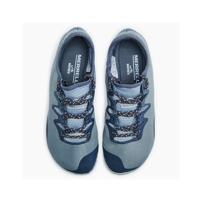 Basket Merrell Vapor Glove 5 Grise/Bleu Marine Femme | D.X.LTBC